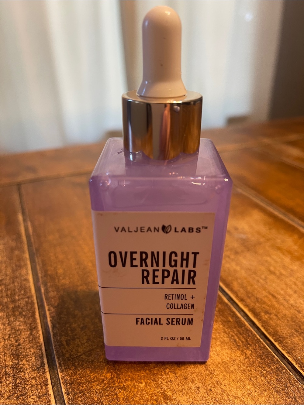 Overnight Repair Retinol + Collagen Facial Serum - Lavender